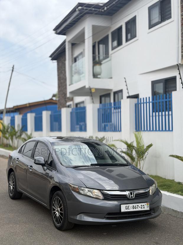 Honda Civic EX-L Sedan 2012 Gray