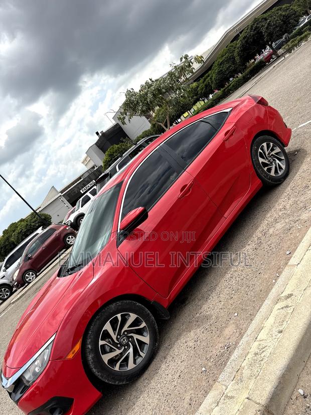 Honda Civic EX 4dr Sedan (2.0L 4cyl) 2017 Red