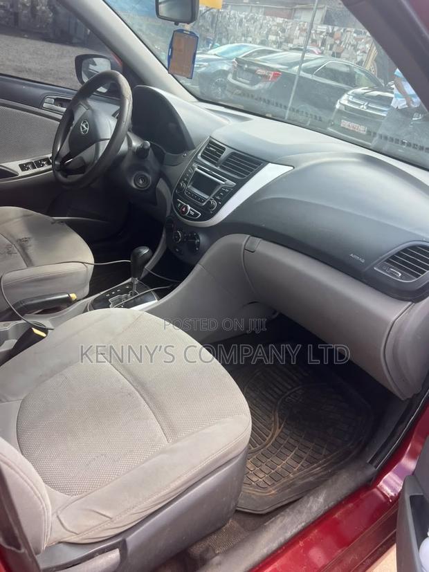 Hyundai Accent 2014 Red