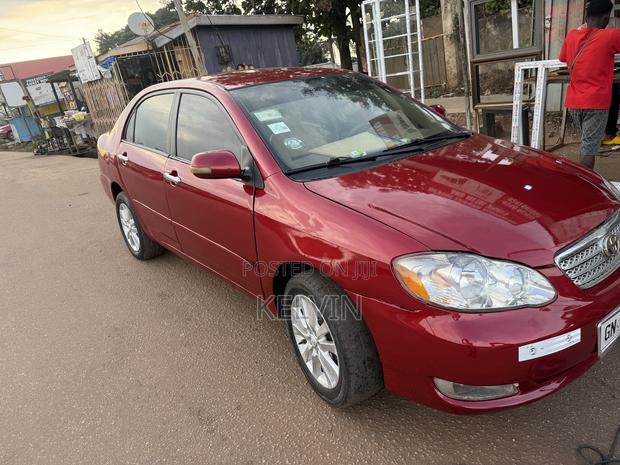 Toyota Corolla Sedan Automatic 2005 Red