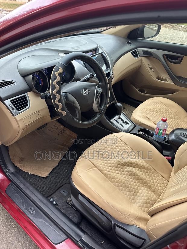 Hyundai Elantra GLS Automatic 2012 Red