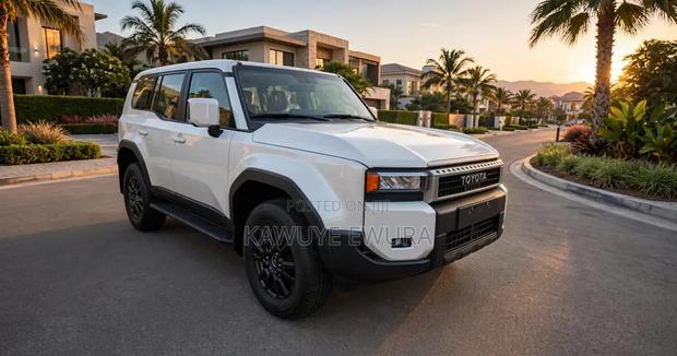 New Toyota Land Cruiser Prado 2024 White