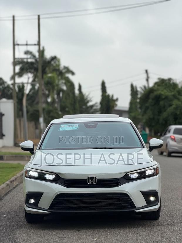 Honda Civic Touring CVT 2024 White