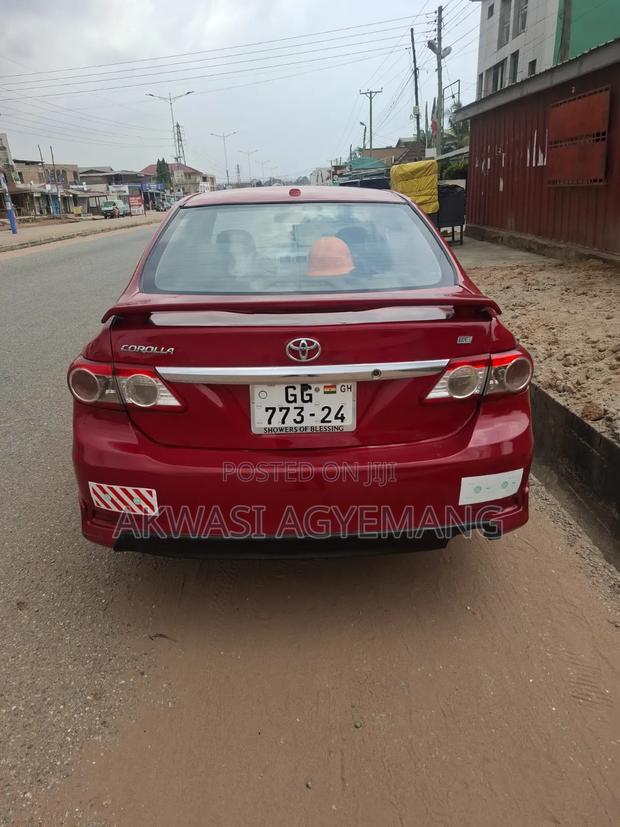 Toyota Corolla S 4dr Sedan (1.8L 4cyl 4A) 2011 Red