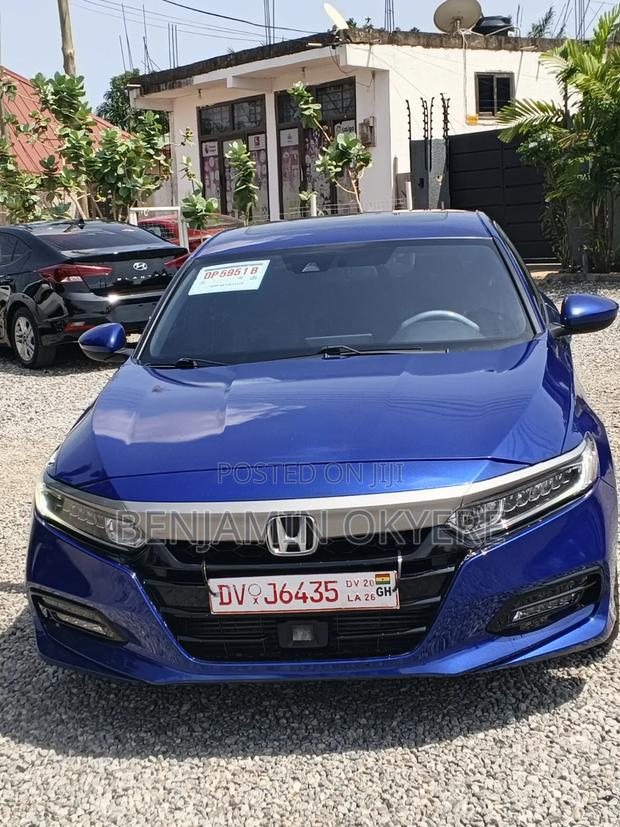 Honda Accord Sport (2.0L 4cyl Turbo 10A) 2019 Blue