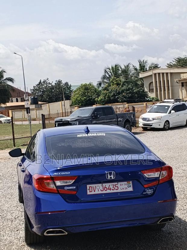 Honda Accord Sport (2.0L 4cyl Turbo 10A) 2019 Blue