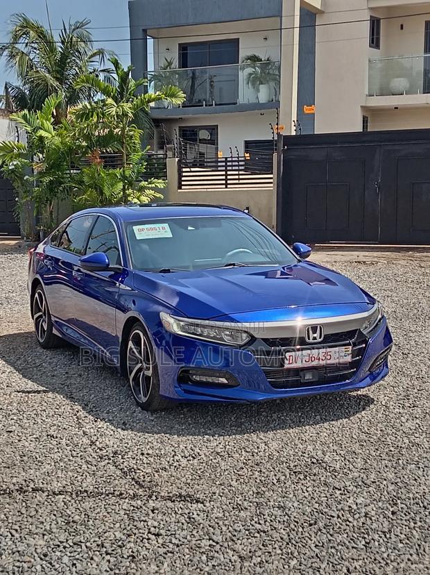 Honda Accord Sport (2.0L 4cyl Turbo 6M) 2019 Blue