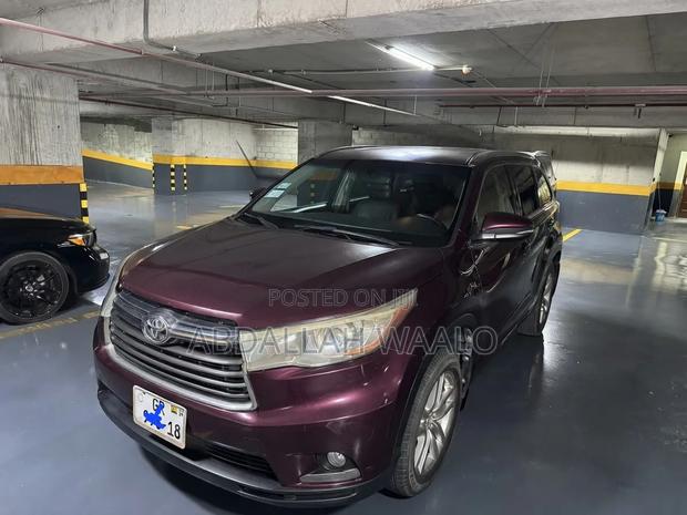 Toyota Highlander 2016 Burgundy