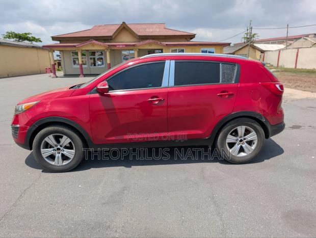 Kia Sportage EX 4dr SUV (2.4L 4cyl 6A) 2012 Red