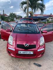 Toyota Vitz 1.3 FWD 5dr 2010 Red for sale