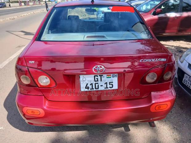 Toyota Corolla 2007 Red