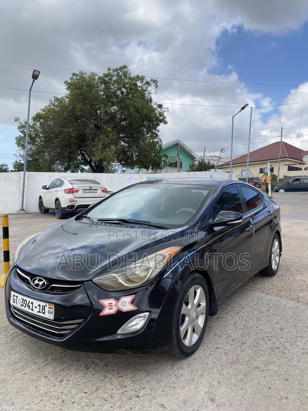 Hyundai Elantra Limited Sedan FWD (1.8L 4cyl 6A) 2013 Black