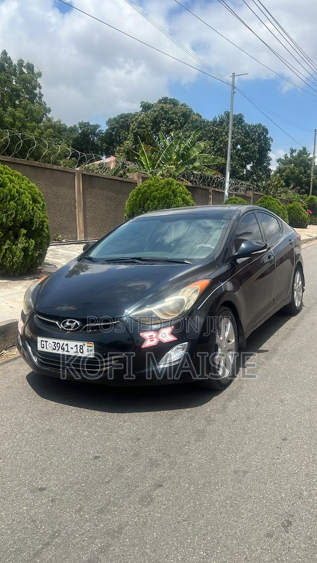 Hyundai Elantra GLS Sedan FWD (1.8L 4cyl 6A) 2013 Black