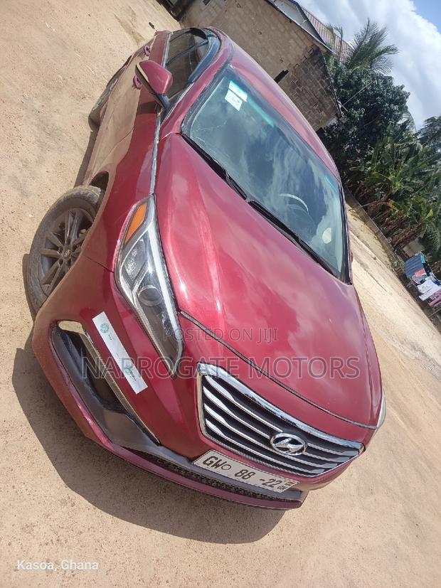 Hyundai Sonata 2017 Red