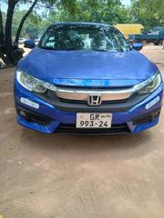 Honda Civic EX Sedan 2018 Blue for sale