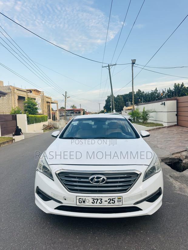 Hyundai Sonata Eco 4dr Sedan (1.6L 4cyl Turbo 7AM) 2015 White