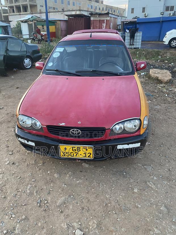 Toyota Corolla 2002 Red