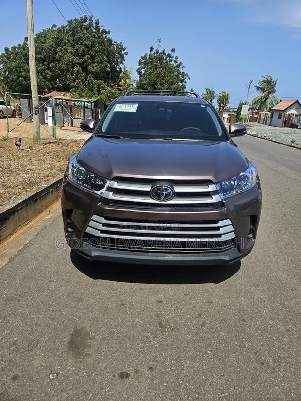 Toyota Highlander LE 2019 Brown