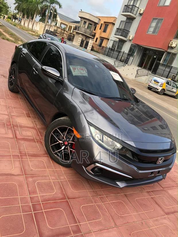 Honda Civic LX Sedan 2020 Gray