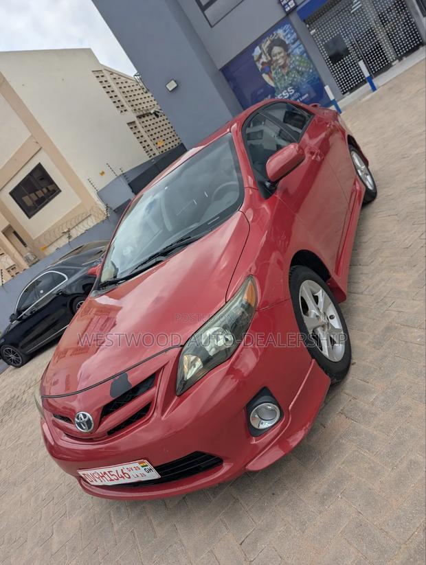 Toyota Corolla S 4dr Sedan (1.8L 4cyl 4A) 2013 Burgundy