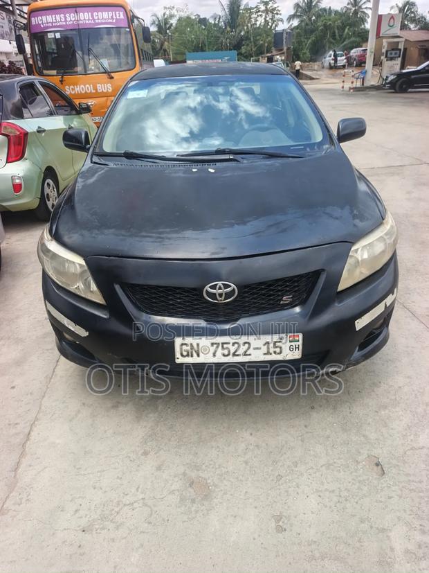 Toyota Corolla S 4dr Sedan (1.8L 4cyl 4A) 2010 Matt Black
