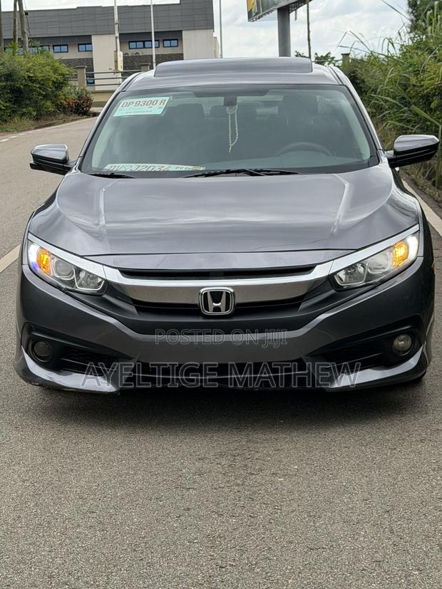 Honda Civic EX-L 2dr Coupe (1.5L 4cyl) 2016 Gray