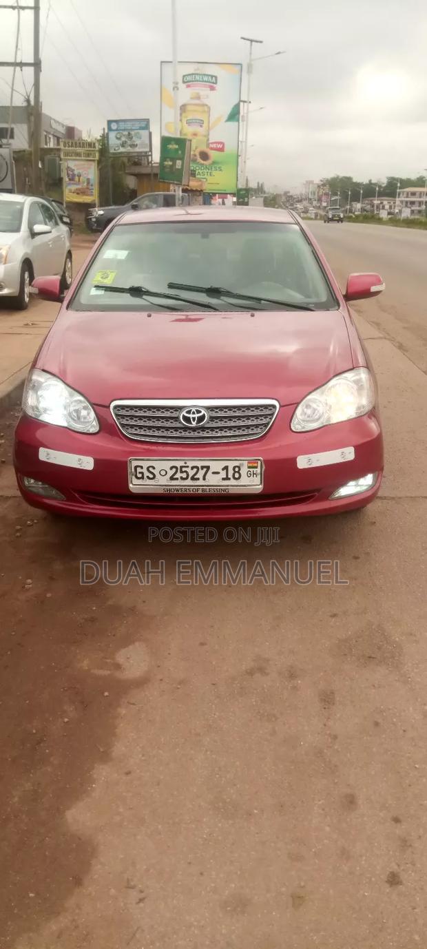Toyota Corolla LE 2007 Red