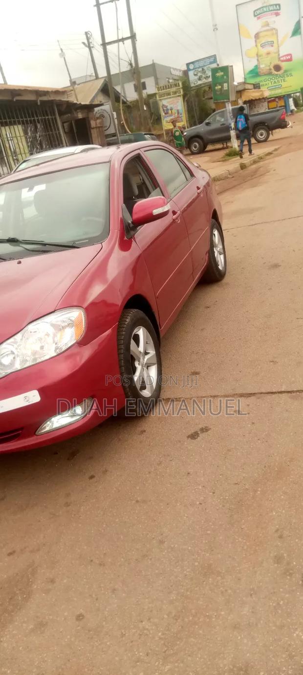 Toyota Corolla LE 2007 Red