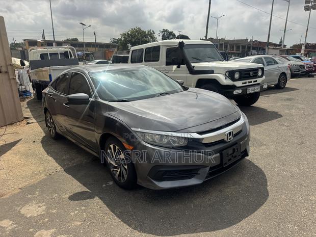 Honda Civic EX Sedan 2018 Gray