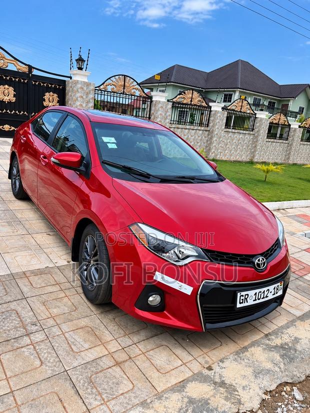 Toyota Corolla S Premium 4dr Sedan (1.8L 4cyl CVT) 2015 Red