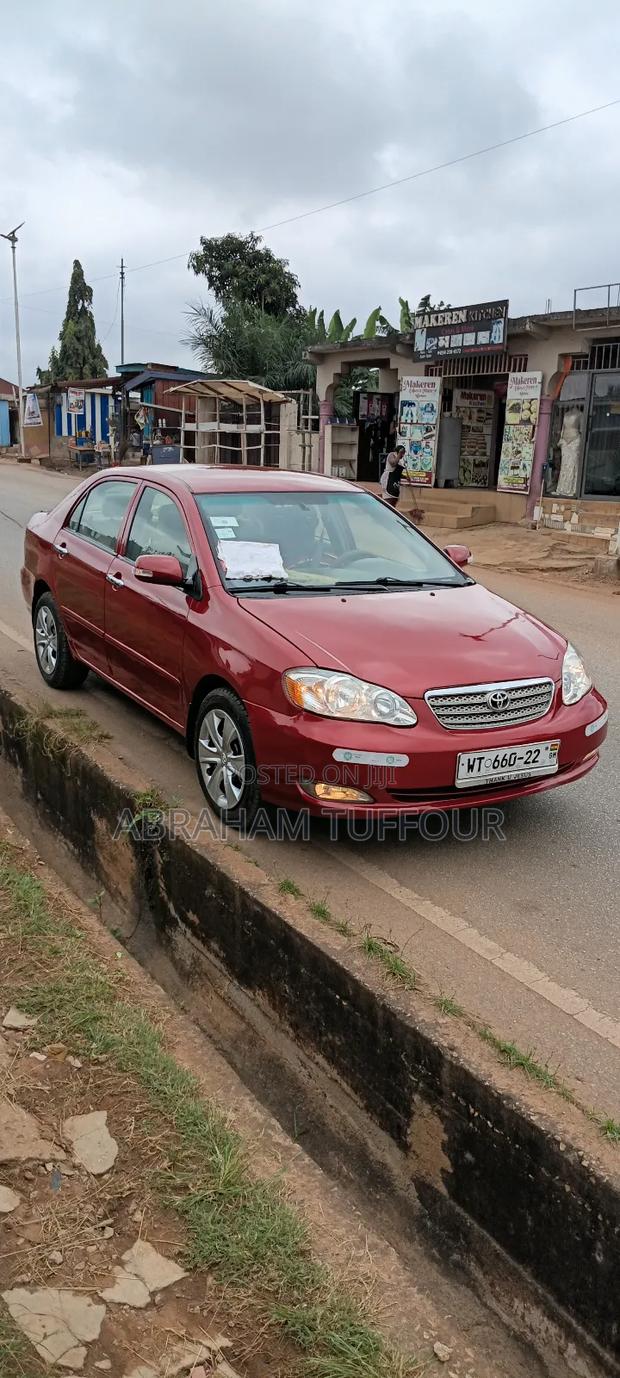 Toyota Corolla 2006 Red