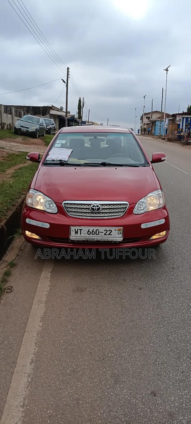 Toyota Corolla 2006 Red