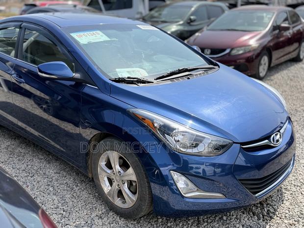 Hyundai Elantra Limited 4dr Sedan (1.8L 4cyl 6A) 2015 Blue