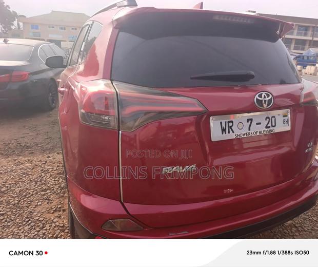 Toyota RAV4 LE AWD (2.5L 4cyl 6A) 2017 Red