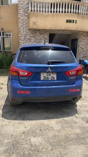 Mitsubishi Outlander SEL FWD 2016 Blue for sale