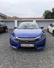 Honda Civic EX Sedan 2018 Blue for sale