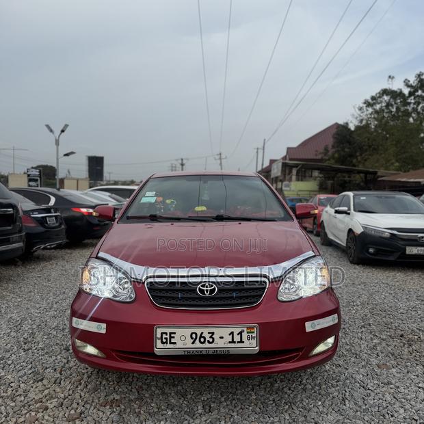 Toyota Corolla LE 2007 Red