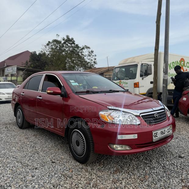 Toyota Corolla LE 2007 Red