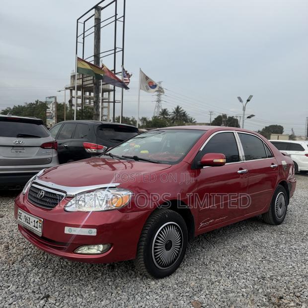 Toyota Corolla LE 2007 Red