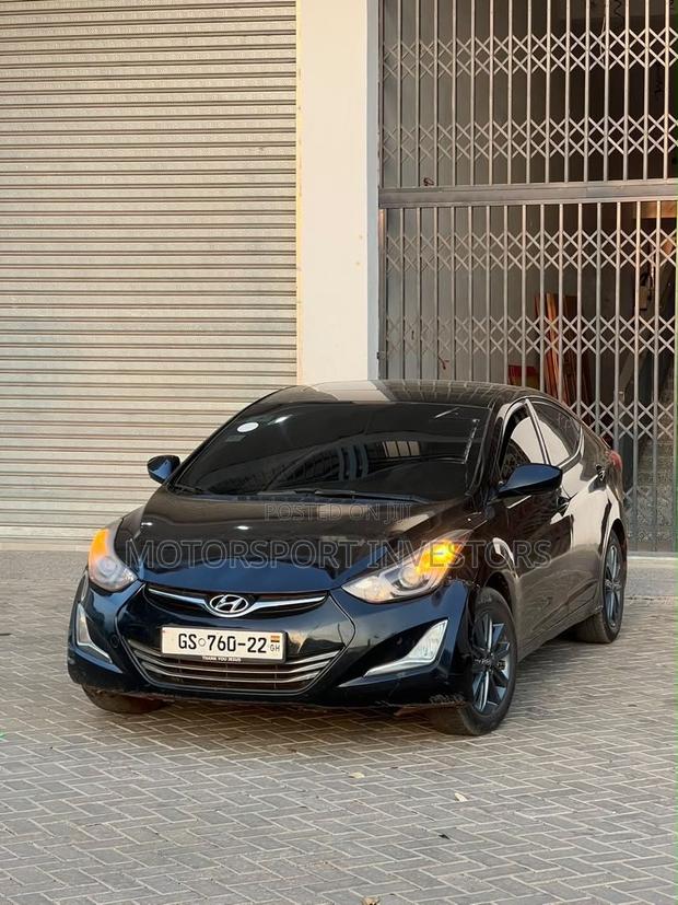 Hyundai Elantra Limited 4dr Sedan (1.8L 4cyl 6A) 2015 Black