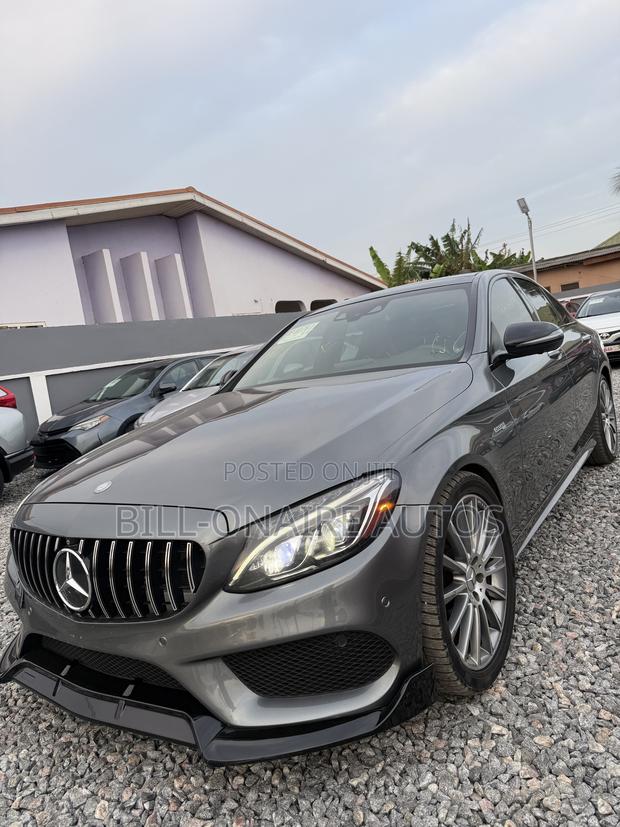 Mercedes-Benz C43 4Matic Sedan AWD (3.0L V6 9AM) 2017 Gray