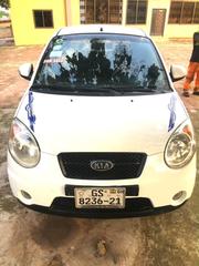Kia Morning 2011 White for sale