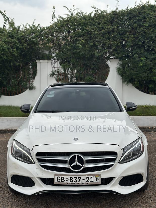 Mercedes-Benz C300 Luxury 4Matic Sedan AWD (2.0L 4cyl 7A) 2016 White