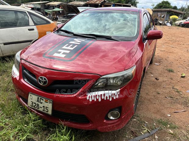 Toyota Corolla 2010 Red
