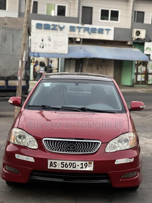 Toyota Corolla 2009 Red