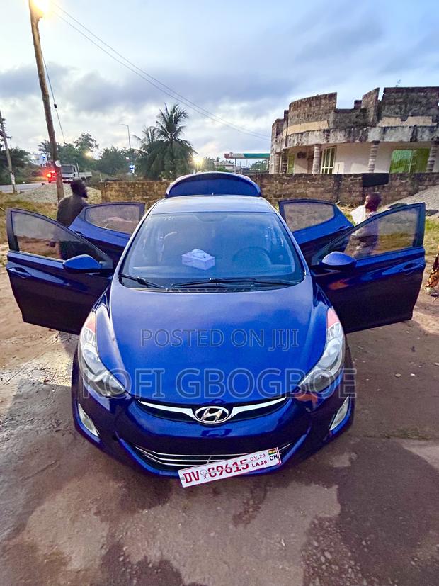 Hyundai Elantra 2013 Blue