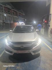 Honda Civic EX Hatchback 2018 Gray for sale