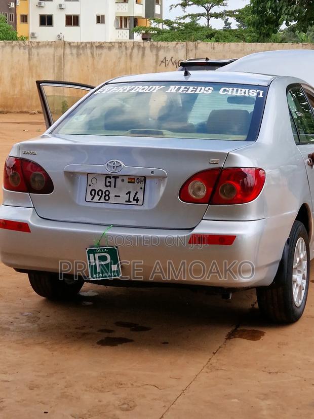Toyota Corolla 1.8 VVTL-i TS Compressor 2007 Silver