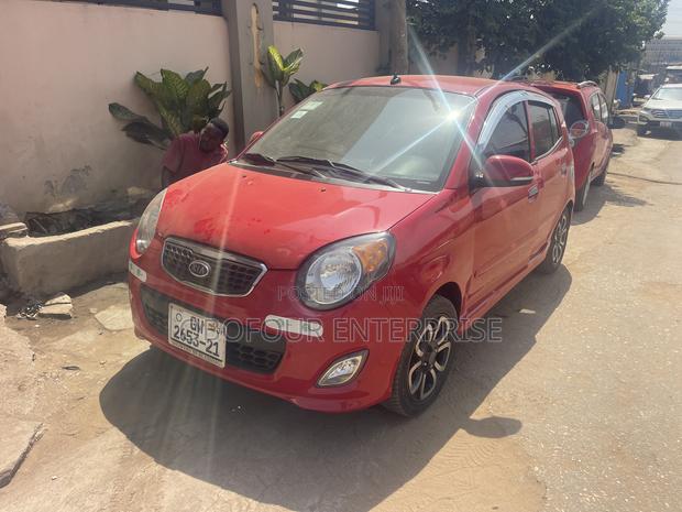Kia Morning 2012 Red
