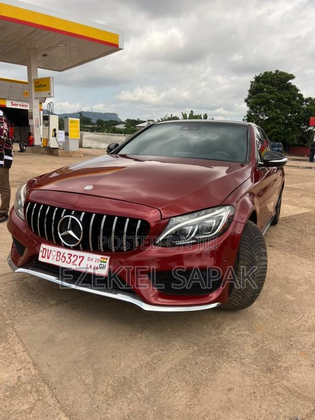 Mercedes-Benz C300 Base 4Matic Sedan AWD (2.0L 4cyl 7A) 2016 Red